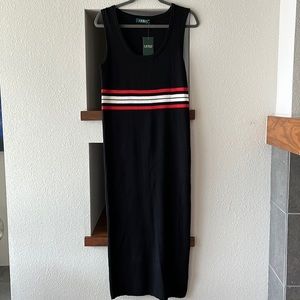 NWT maxi sweater dress, sleeveless, Ralph Lauren